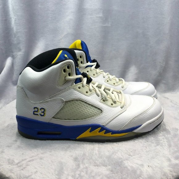 NIKE Air Jordan 5 Retro LANEY 2013 Mens Size 10 Xlnt Preowned Condition 136027 1 main image 4